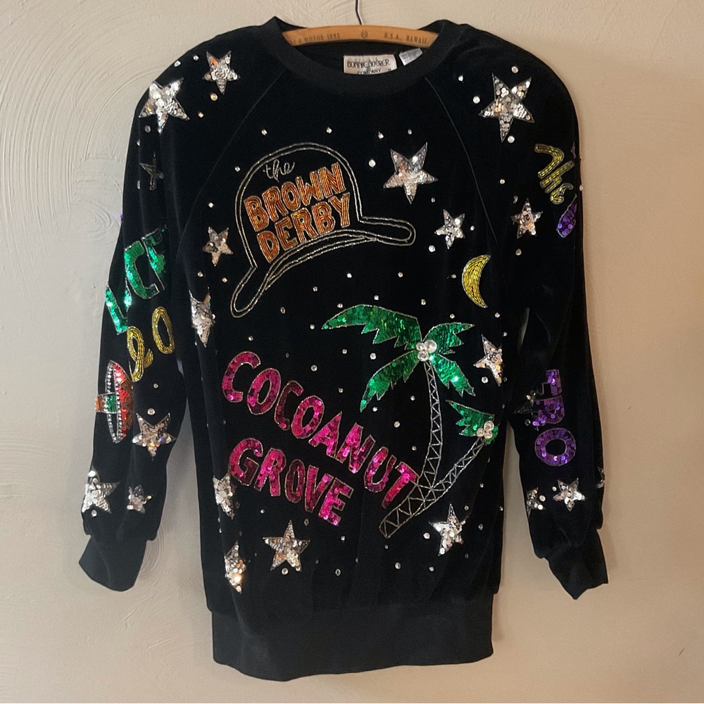 Bonnie Boerer Hollywood Nightclub Sweatshirt - Medium